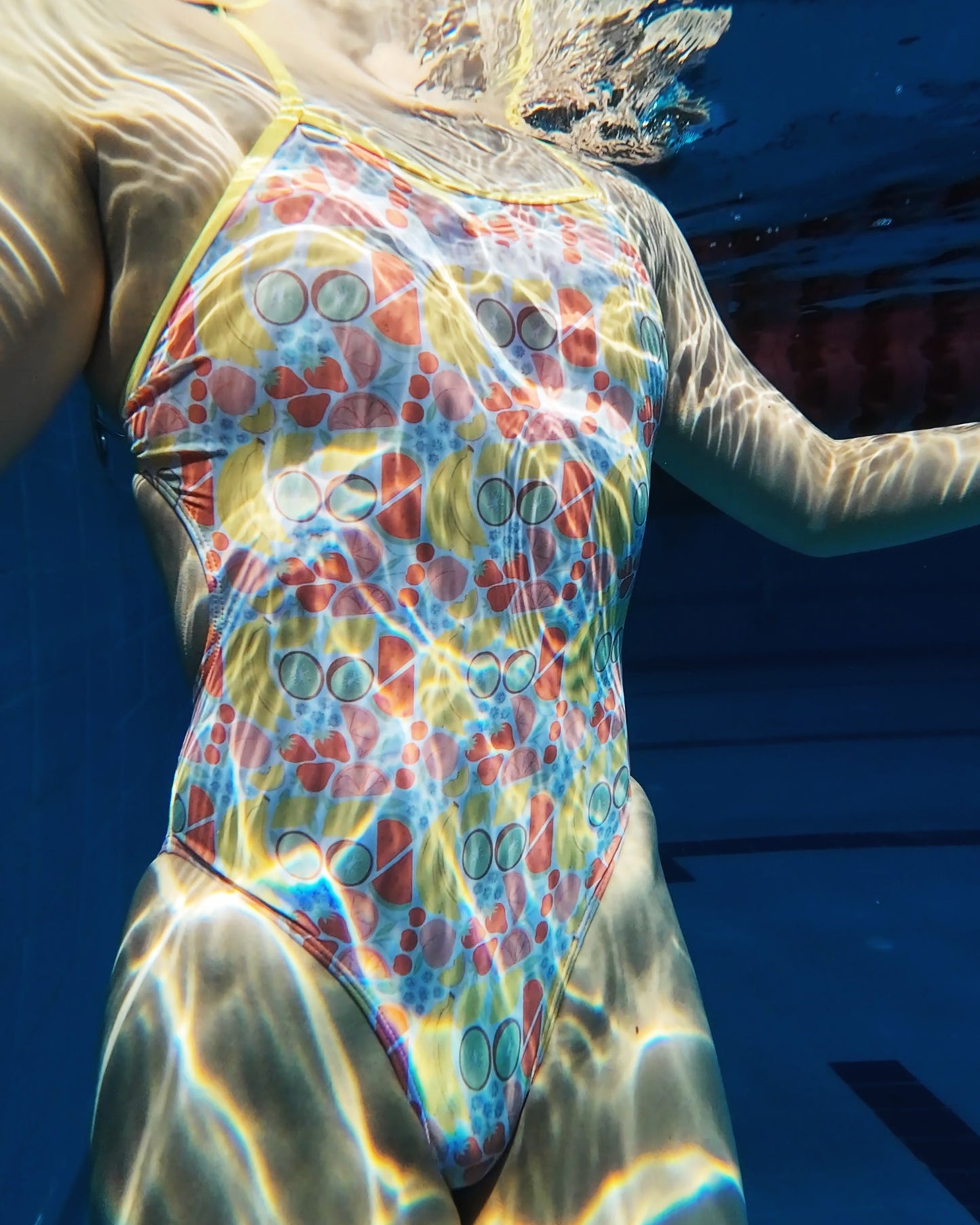 Vibrant fruits Swimwear