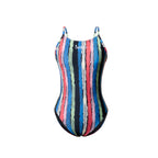 Waveline Racer: Multicolor Stripes for Peak Performance