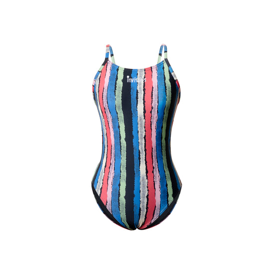 Waveline Racer: Multicolor Stripes for Peak Performance