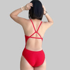Red HydroFit One Piece Swimsuit 26021