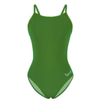 Forest Sprint – Agile, Sleek, Powerful Leafy Speed Bold Green Competition Suit