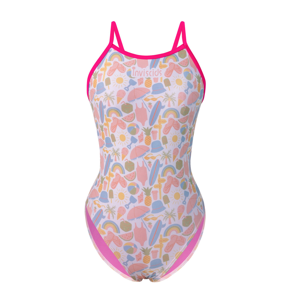 Summer Sun Racer – Speed Into Sunshine! Summer Racing One-Piece