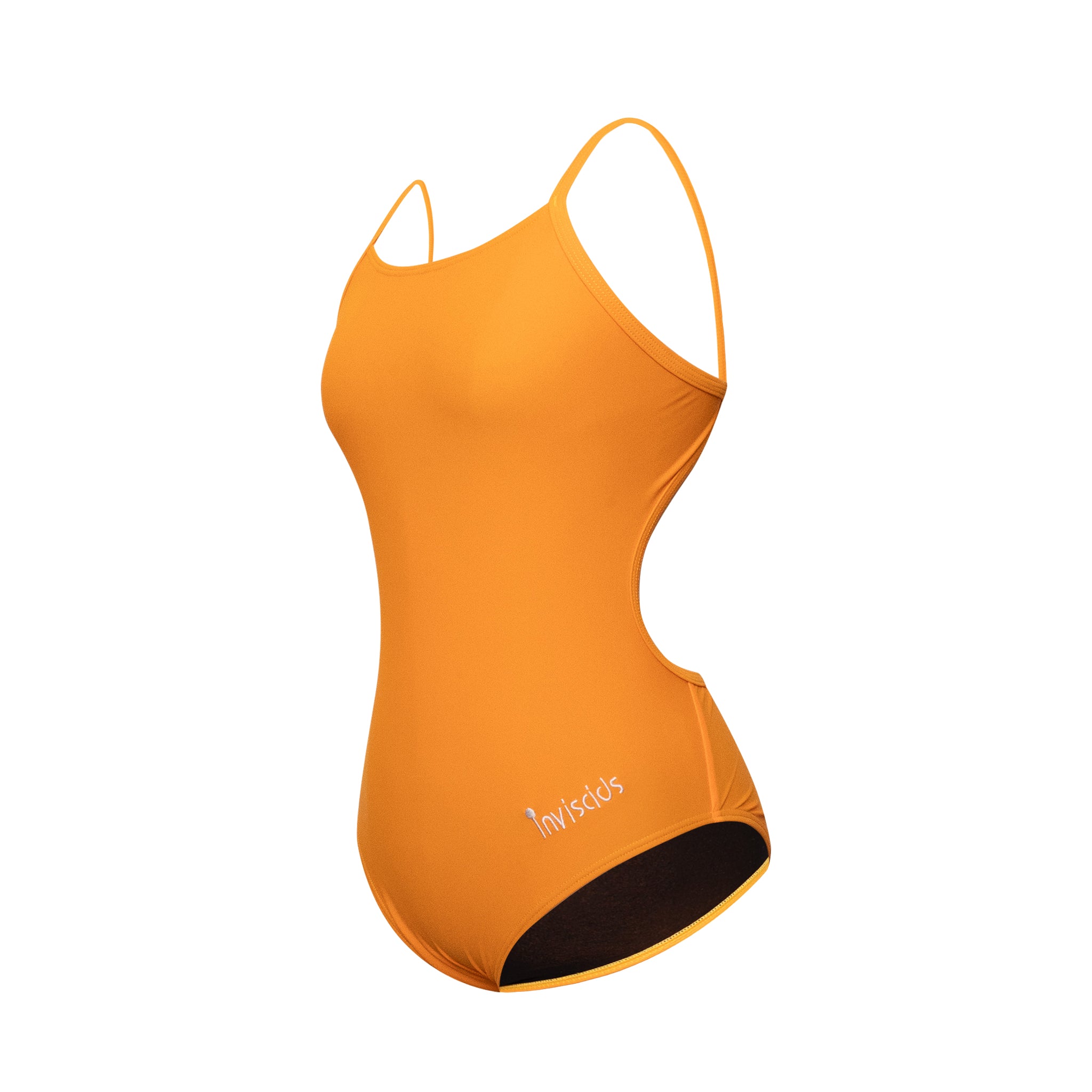 Orange One-Piece Swimsuit