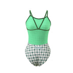 Sweet Mint Floral Swimwear — A Fresh Blossom of Style