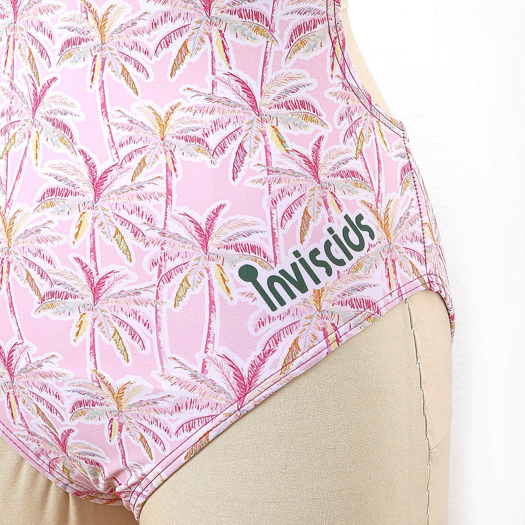 Radiant Pink Coconut Floral Swimwear — Energize Your Active Look